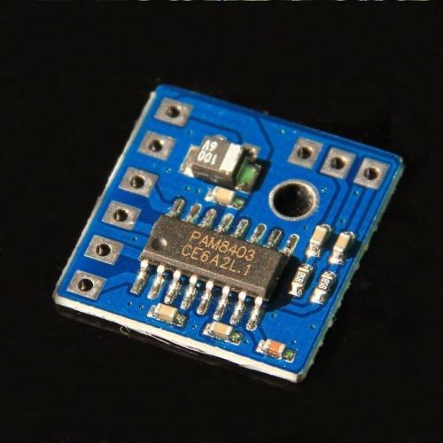 1x pam8403 super mini digital amplifier board usb powered two-channel 3w+3w for sale