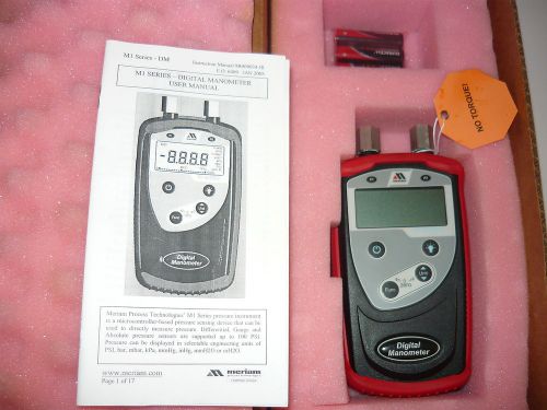 MERIAM M1 SERIES DM DIGITAL MANOMETER, ZM100-13-GN0050