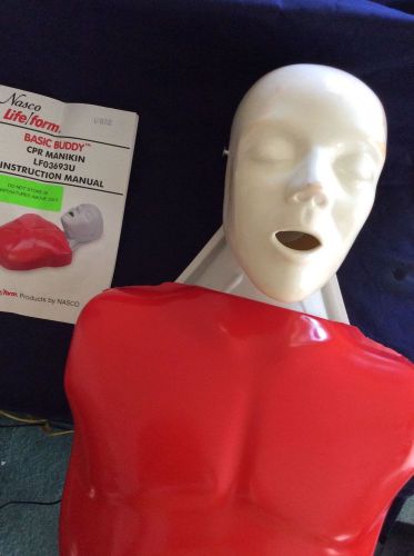 Gently Used Nasco Life/form Basic Buddy Single CPR Training Manikin LF03693U