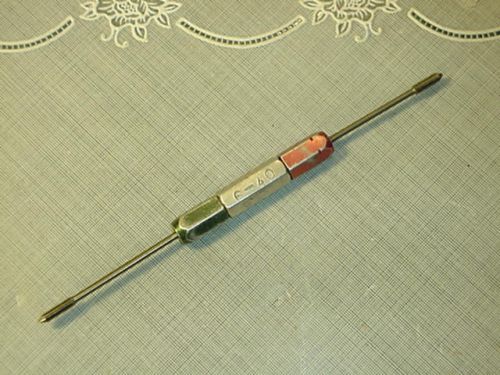 Thread Plug Gage 6-40 Long Shank GO &amp; NOGO TPG-41