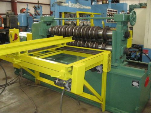 Slitting Head: Yoder 3H-60, 60&#034; Width x 6&#034; Arbor, 25 HP, 26 Knives, &#039;71