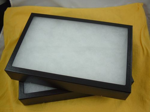 2 Jewelry display case Riker Mount display box shadow box 14 X 20 X 2&#034; new item