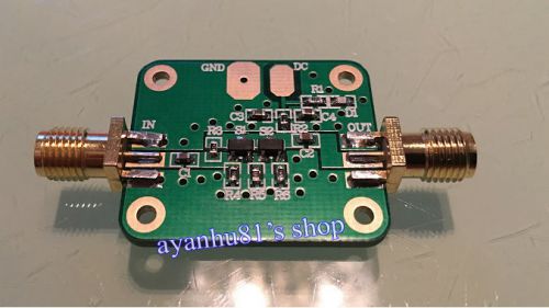 DC 12V 10KHz-1GHz 10dBm RF Broadband Low Noise Amplifier LNA Module HF VHF UHF