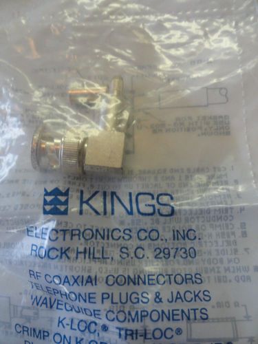 BNC Right Angle Coax Connector Plug, M39012/20-0007