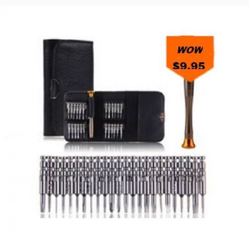 25 in 1 Multi-Purpose Micro Precision Screwdriver Set Repair Tools with Wallet