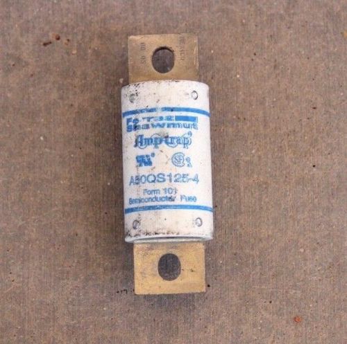 FERRAZ SHAWMUT FUSE A50QS125-4 AMP-TRAP 500 vdc 125 a