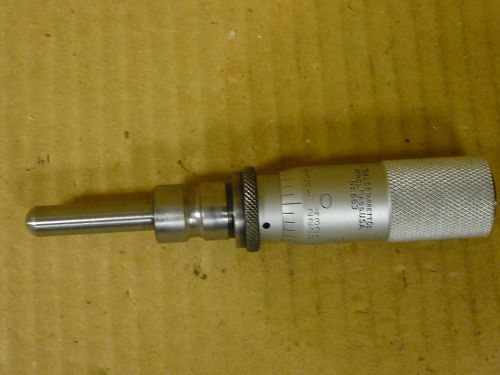 STARRETT MICROMETER HEAD HEAVY DUTY 663 SERIES 0-1&#034; RANGE .001 GRADS NEW $42.00