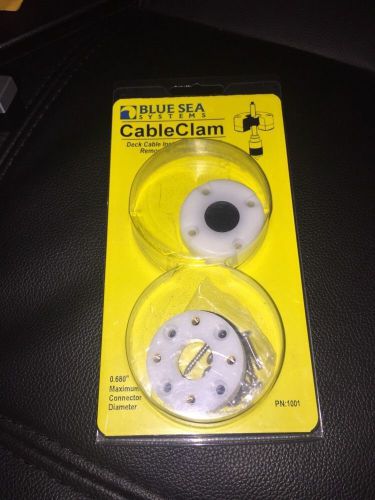 Blue sea systems 1001 cableclam .680&#034; max. connector diameter new for sale