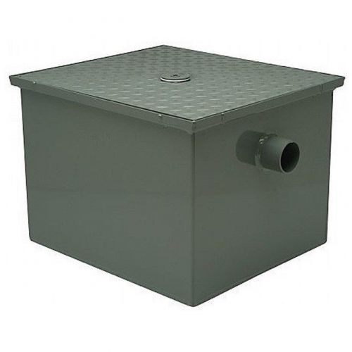 Commercial kitchen 70 lb grease trap 35 g.p.m. pdi certified for sale