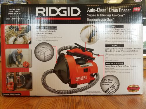 Ridgid K-30 Auto-Clean K-30 Sink, Tub and Shower Drain Cleaner Machine