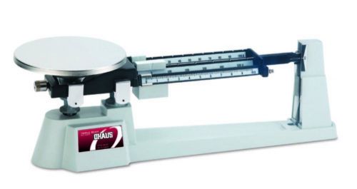 Ohaus 80000012 Triple Beam Mechanical Balance with Stainless Steel Plate 610g...