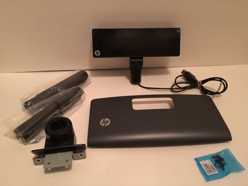 HP Retail RP7 RP7800 VFD Customer Pole Display POS QZ701AA with Plate and Mount