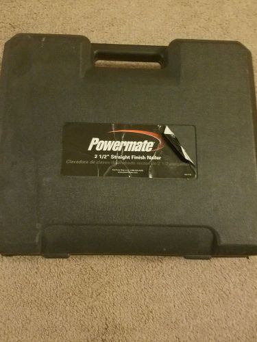 powermate straight finish nailer