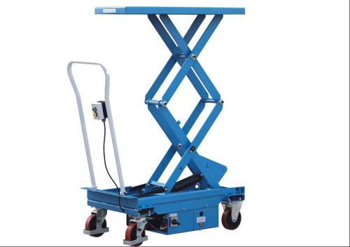 Eoslift Electric / Powered Dual Scissor Lift Cart / Table 1650 Lb. Capacity