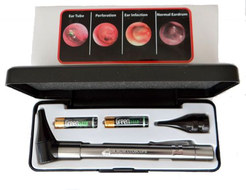 HARD CASE-Third Generation Dr Mom Slimline Stainless LED Pocket Otoscope now ...