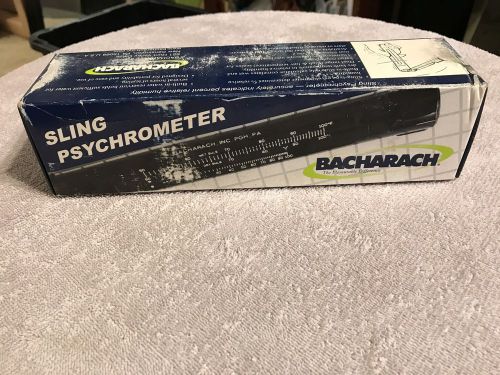 BACHARACH 12-7012 Sling Psychrometer, Red Spirit Fill nos nib