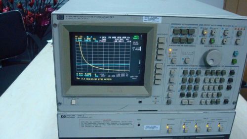 Hewlett Packard 4194A Impedance/Gain-Phase Analyzer used