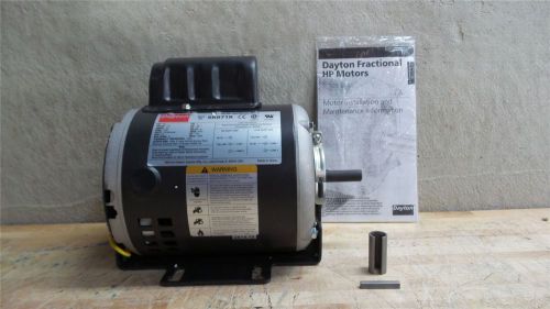 Dayton 1/3 hp 1725 rpm 115v belt drive motor for sale