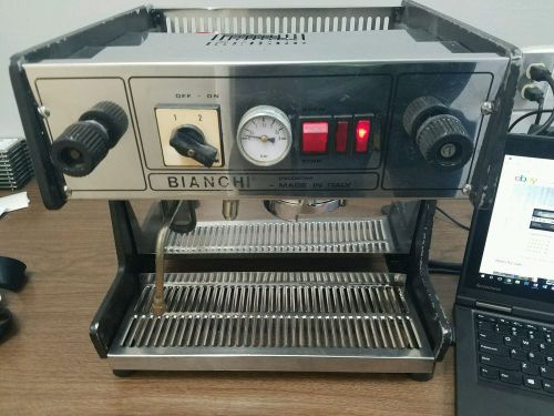 BIANCHI ESCOSTAR ESPRESSO MACHINE SINGLE SERVE !!SHORT SALE PRICE DROP TO END!!