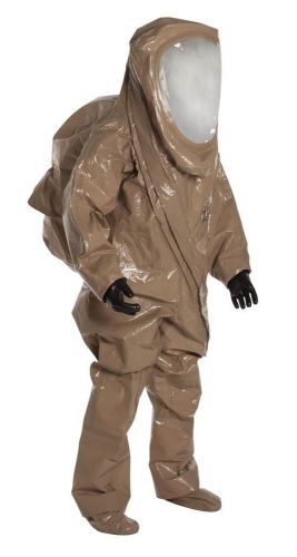 Dupont tychem responder csm encapsulated level a hazmat suit xl w/ inner glove for sale