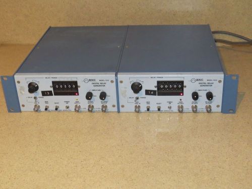 BNC MODEL 7010 DIGITAL DELAY GENERATOR - LOT OF 2