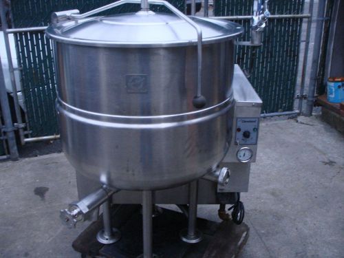 STEAM KETTLE CLEVELAND RANGE KGL40 SH 40 GALLON NAT GAS  COOK SOUP SAUCE