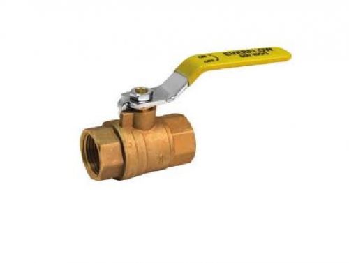 EVERFLOW 600C012-NL LEAD FREE FULL PORT BRASS BALL VALVE 1/2&#034;-4 PK