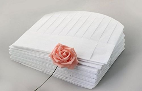 FF-life Professional Paper Chef Hats, White (20 Pcs)