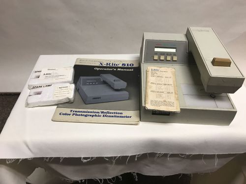 X-Rite 810 Transmission Reflection Densitometer