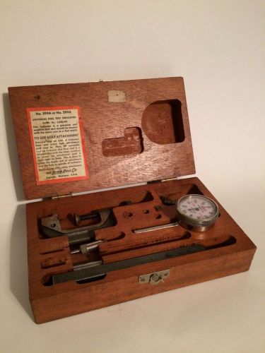 Vintage LUFKIN RULE # 399A DIAL TEST INDICATOR SET w/ CASE