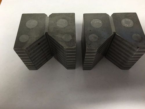 Matched set of Magnetic V Blocks