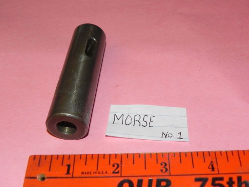 vtg  #1 MORSE TAPER ADAPTER SLEEVE Holder machinist tool