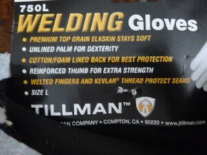 NIP TILLMAN ELKSKIN WELDING GLOVES