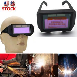 Solar Powered Auto Darkening Welding Mask Helmet Goggle Welders Glasses Gift