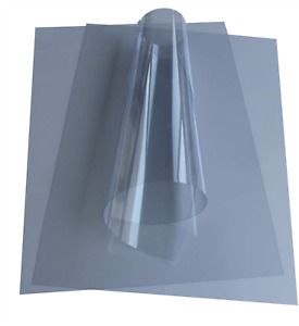 Binditek 100 Pack Clear PVC Binding Presentation Covers,8 Mil Report Cover for B