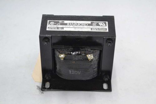 Hammond hj9j type h voltage 250va 1ph 600v-ac 120v-ac transformer b351686 for sale