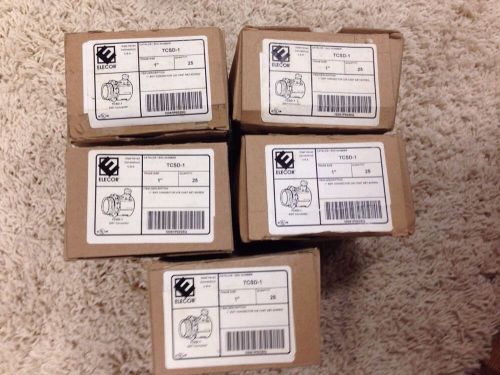 Elecor 1&#034; EMT Connectors Total Of 25 Catalog# TCSD-1 **New**