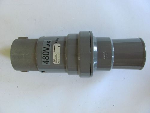 Russellstoll Receptacle 60A 250V/600VAC 480v.A.C Listed PLUG 311B