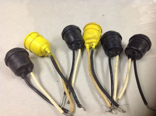 (6) Rubber Medium Socket 2 Leads 660W 600V 23680