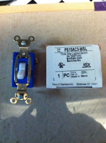 Pass &amp; Seymour Lighted 3way Switch