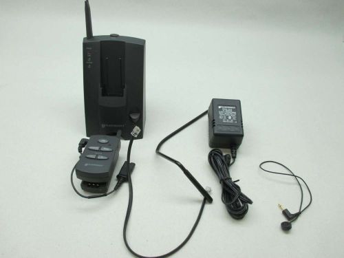 PLANTRONICS CA10 CORDLESS REMOTE SET 120V-AC COMMUNICATION D458840