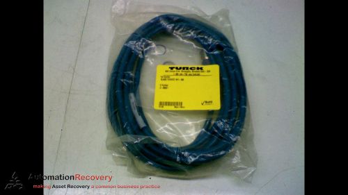 TURCK RJ45S FKSDED 441-5M CORDSET 4P FEMALE STRAIGHT TO ETHERNET 5M, NEW