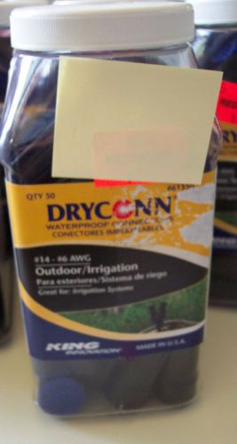 NIP Dryconn 61350 Waterproof Wire Connectors #14-#6 AWG 50 Piece