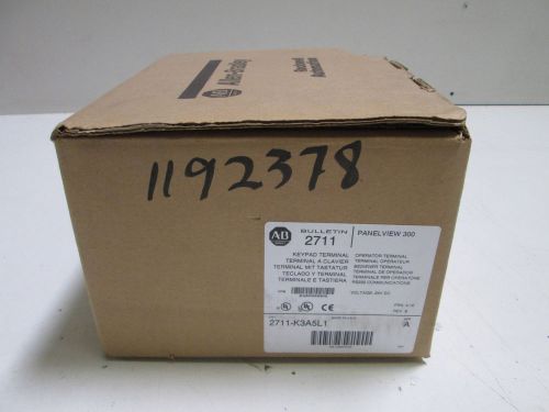 ALLEN BRADLEY KEYPAD TERMINAL 2711-K3A5L1 SER. A *NEW IN BOX*