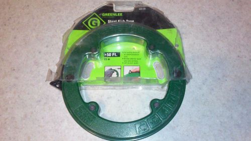 Greenlee 438-5H Steel Fish Tape 50 foot 1/8&#034;