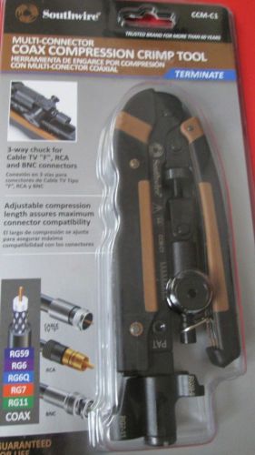 SOUTHWIRE MULTI-CONNECTOR COAX COMPRESSION CRIMP TOOL  CCM-C1