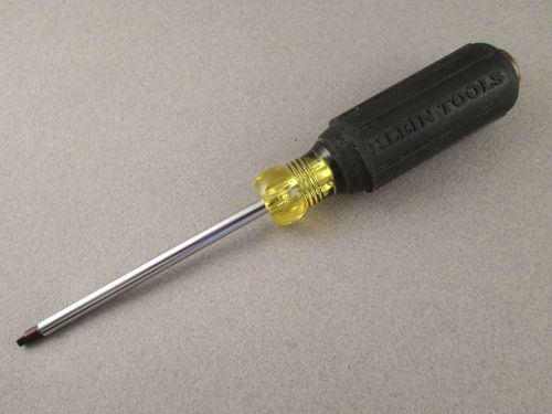 Klein tools, cat.no. 662, #2 square screwdriver - 4&#034; round shank for sale