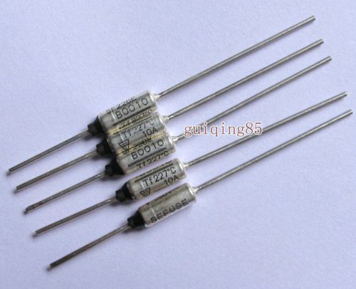 5 pcs NEC SEFUSE Cutoffs SF226E Thermal Fuse 227 °C 25V 10A New