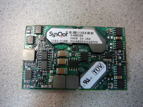 SYNQOR PQ48025QNA25PKS DC/DC Converter 48V In 2.5V Out 25A  **NEW** 1/PKG