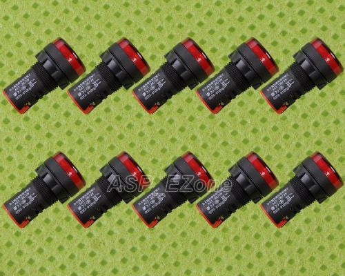 10pcs red led indicator pilot signal light lamp 12v for sale